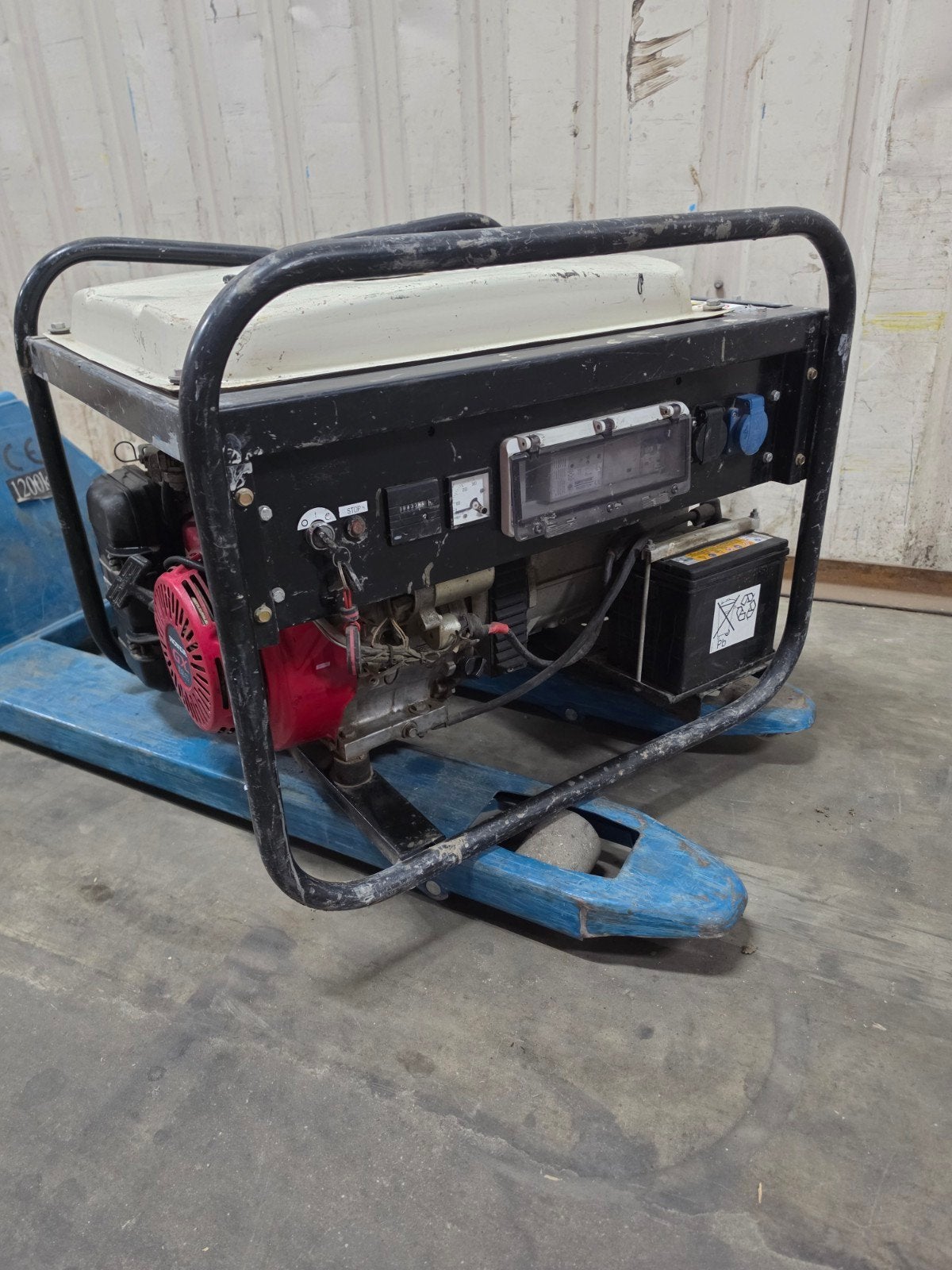Europower EP6000-25 aggregaat 6KvA - e start - Honda GX390, Ophalen, Gebruikt, ., Europower Honda