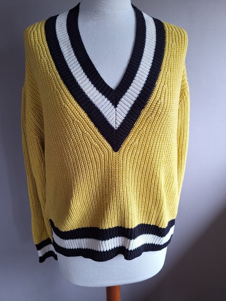 Nieuwe okergele stretch trui van Mango, maat M, Kleding | Dames, Truien en Vesten, Maat 38/40 (M), Mango, Geel, Nieuw
