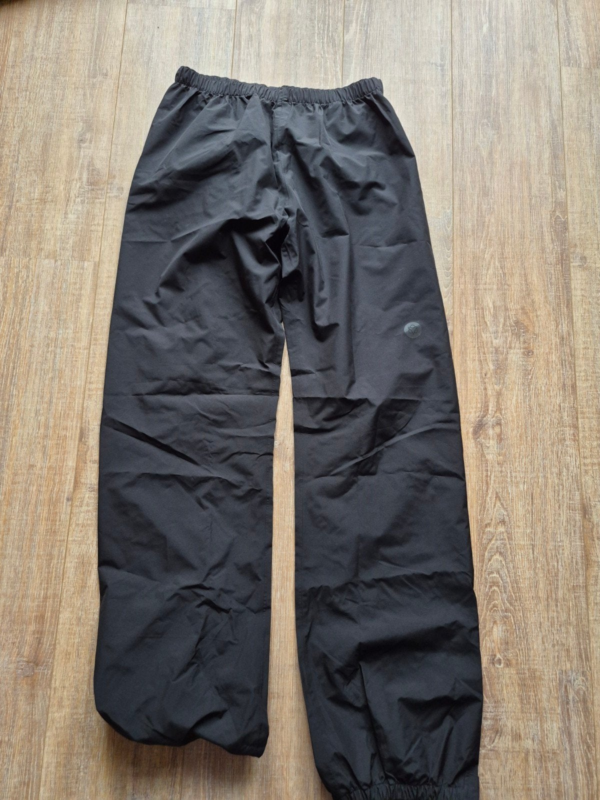 Agu go regenbroek maat S, zwart, Caravans en Kamperen, Regenkleding, Ophalen of Verzenden, Zo goed als nieuw, Regenbroek, Dames