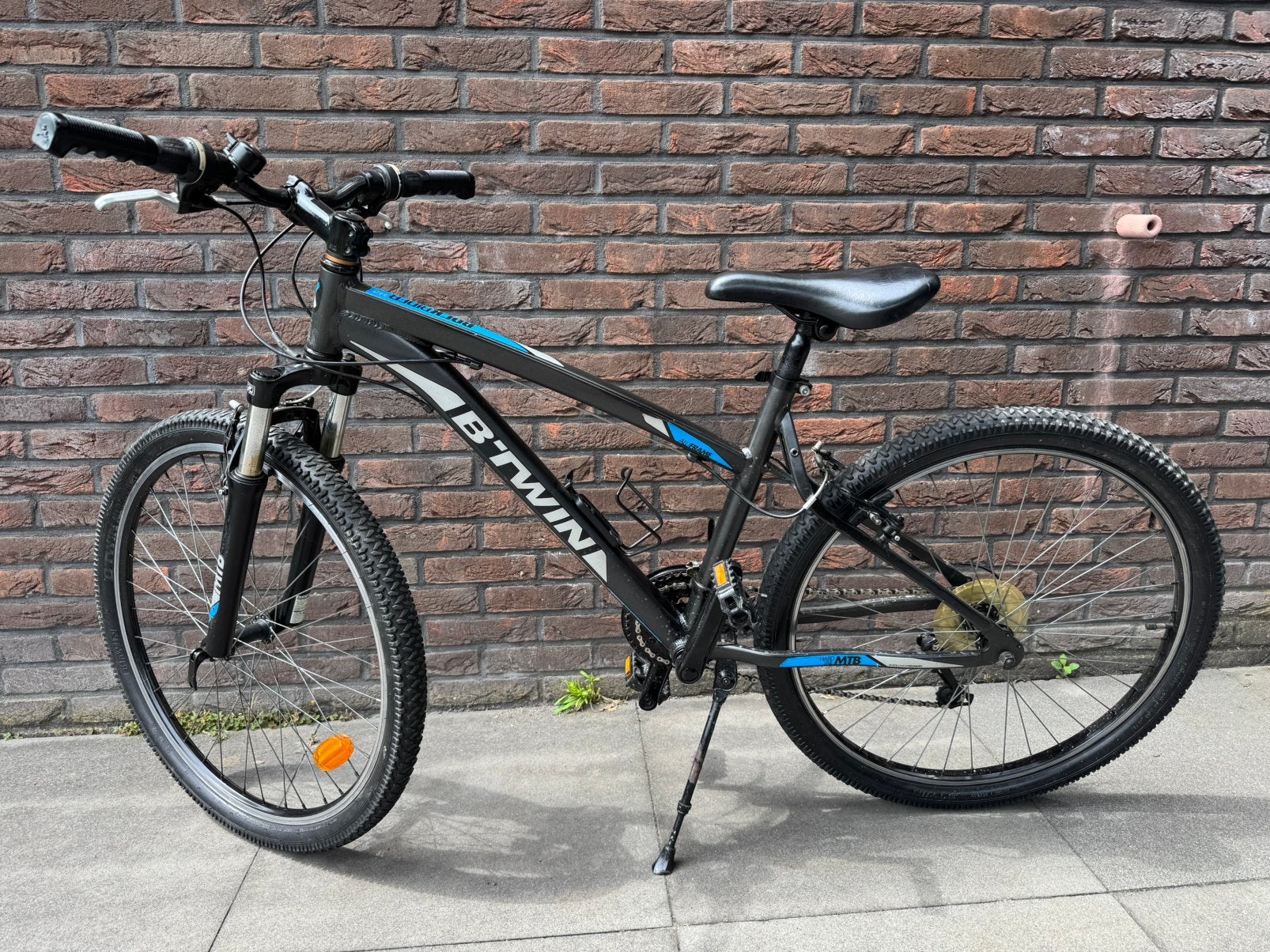 B’twin Rockrider 340 mountainbike 26 inch, Minder dan 45 cm, Ophalen, Gebruikt, Overige merken