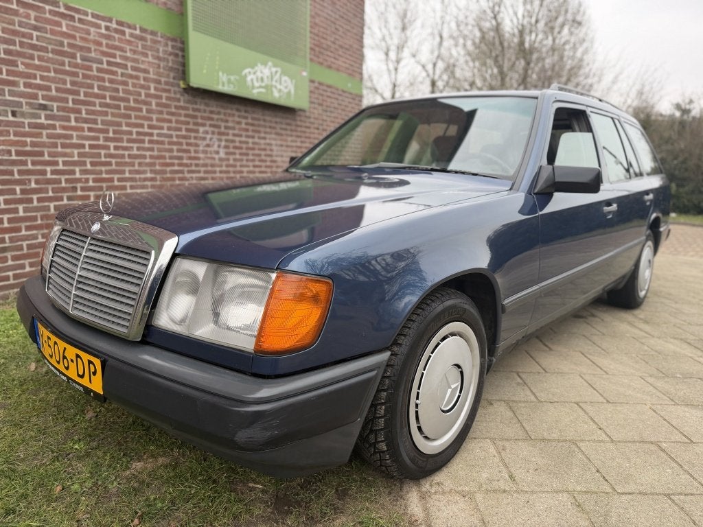 Mercedes-Benz E-Klasse 200-500 Combi 300 TD*1988*Shuif-Kante, Stof, Blauw, 23 km/l, Mercedes-Benz