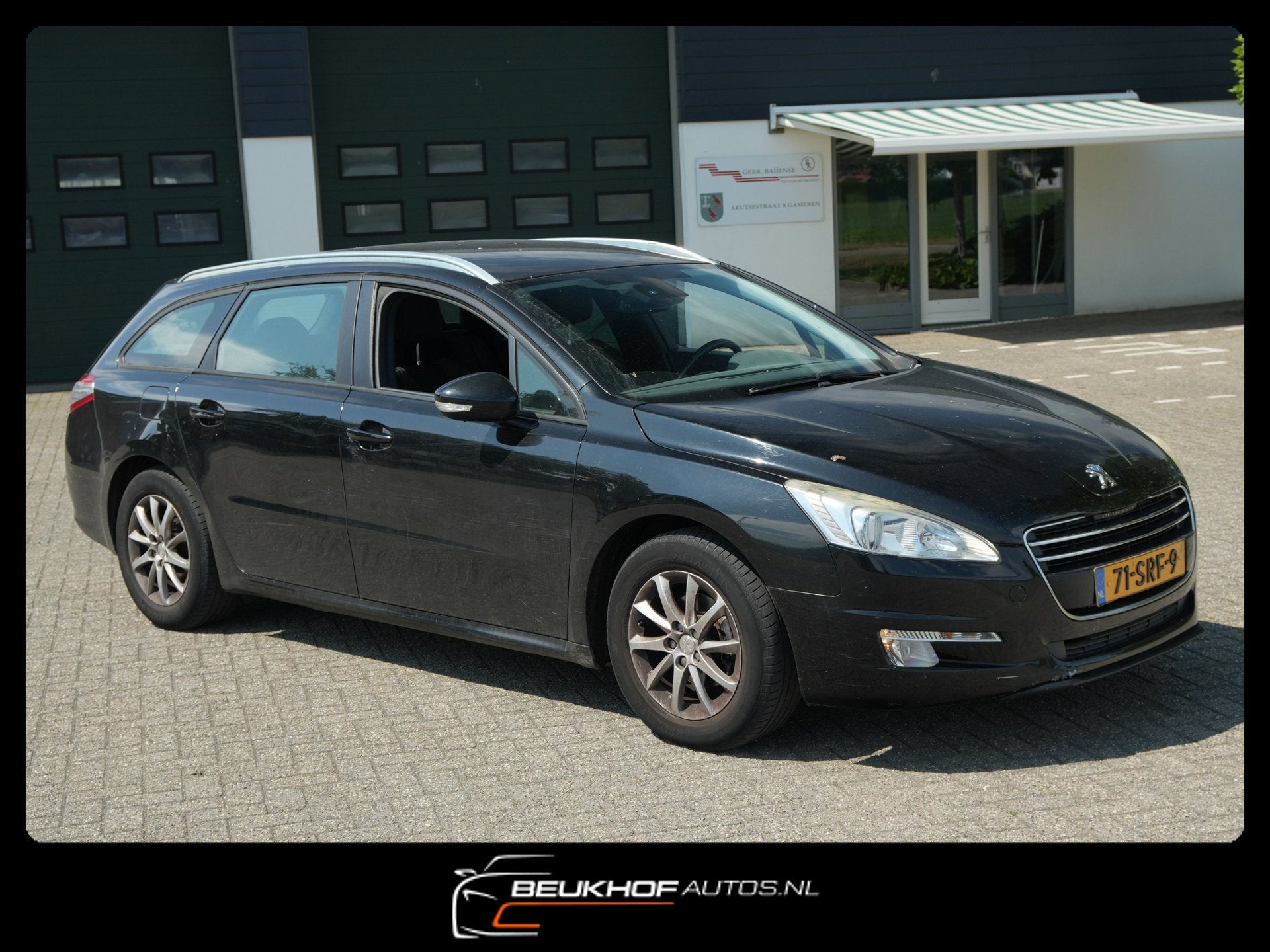 Peugeot 508 SW 1.6 Vti Blue Lease Export, Euro 5, Gebruikt, 4 cilinders, Zwart