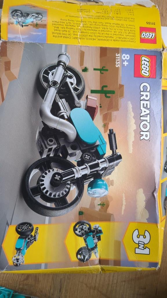 Lego Creator 31135 - 3-in-1 Motoren Set (Compleet), Ophalen of Verzenden, Gebruikt, Complete set, Lego