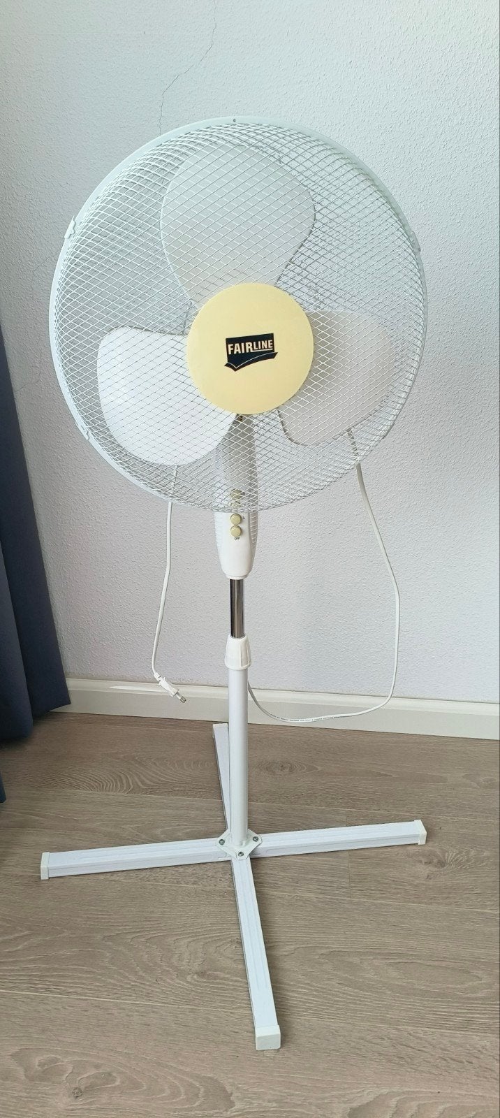 Fairline Statiefventilator en Tafelventilator Set, Witgoed en Apparatuur, Ophalen of Verzenden, Gebruikt, Statiefventilator