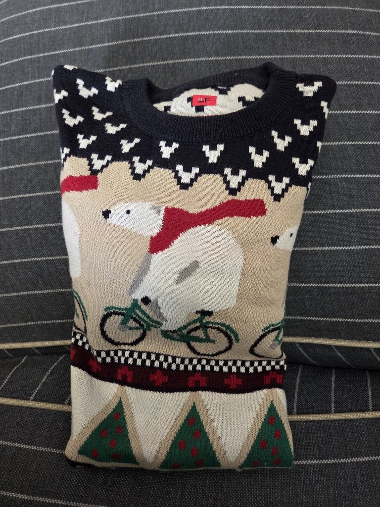 Kersttrui We, maat 158/164, Ophalen, Gebruikt, WE, Trui of Vest