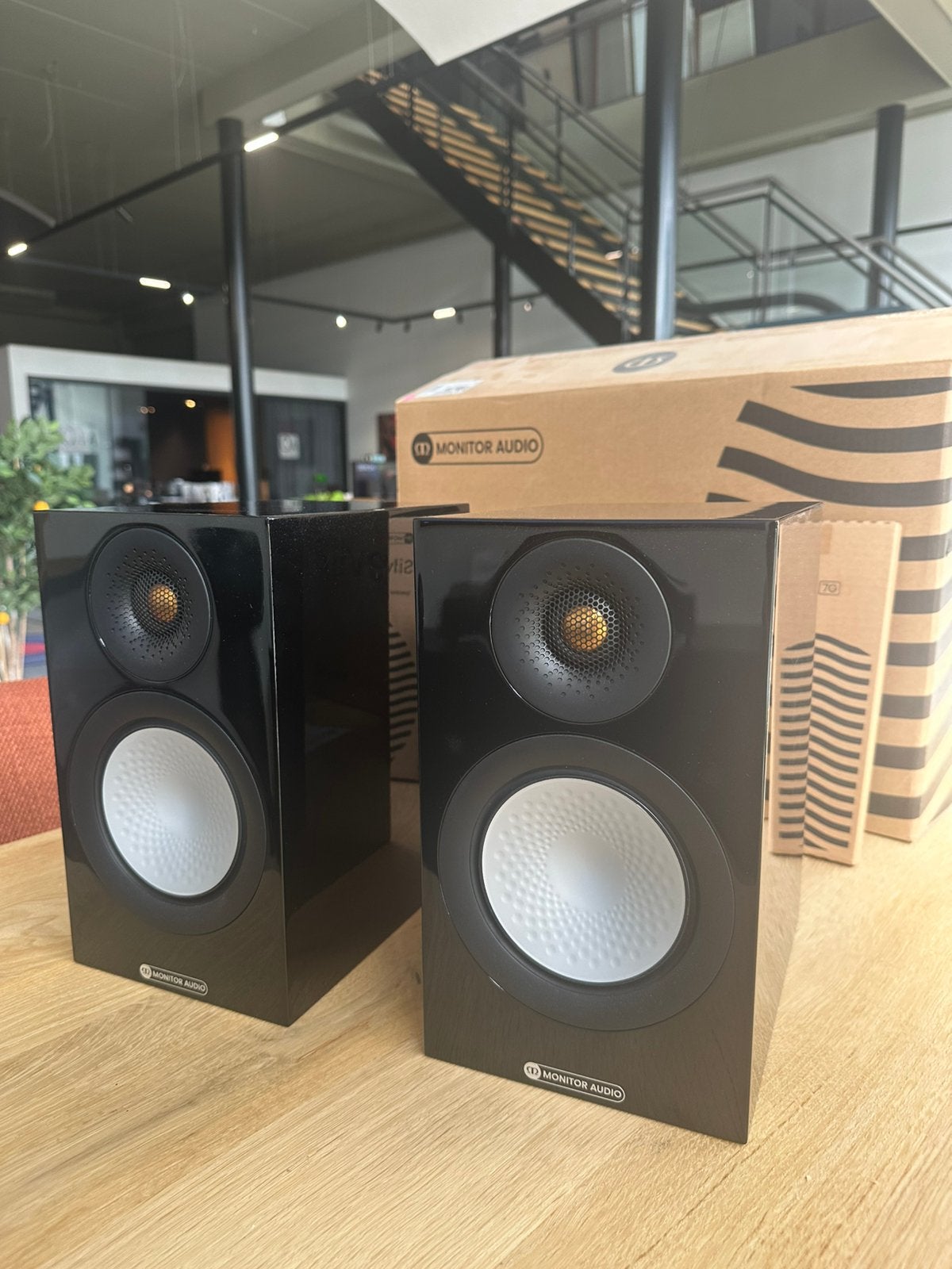 Monitor Audio Silver 50 7G – Hoogglans Zwart – Showroommodel, Audio, Tv en Foto, Luidsprekers, Overige merken, 120 tot 150 watt