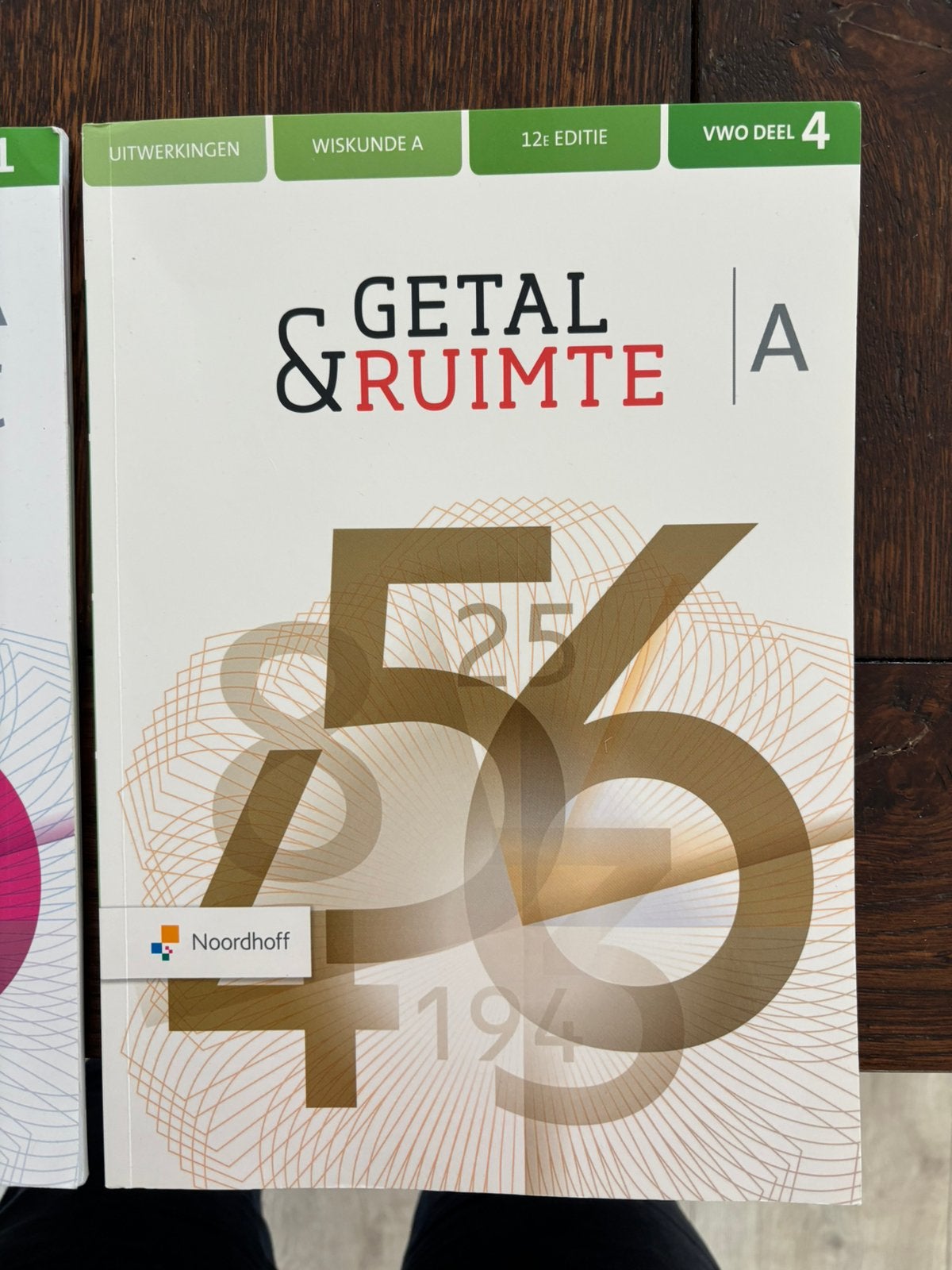 Getal & Ruimte uitwerkingen VWO wiskunde A, Ophalen, Zo goed als nieuw