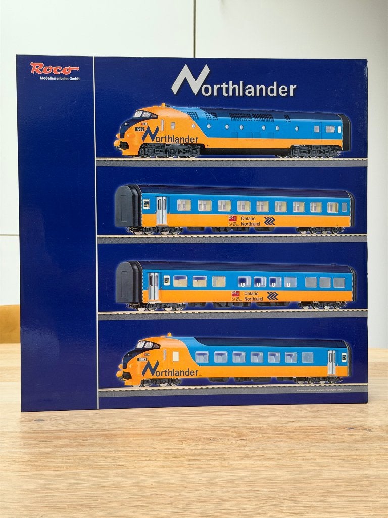 4-delig Dieseltreinstel Northlander met geluid (Roco 63125), Hobby en Vrije tijd, Treinset, Gelijkstroom, Ophalen of Verzenden