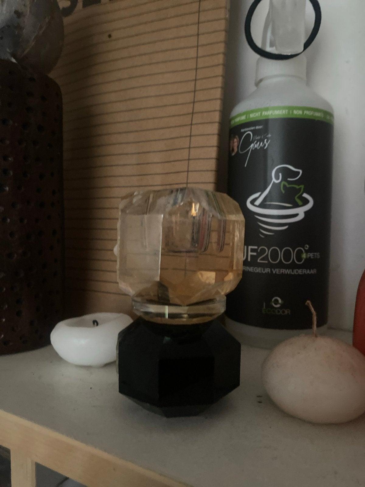 Kaarsenhouder, Zwart, Ophalen of Verzenden, 5 cm, Light & Living