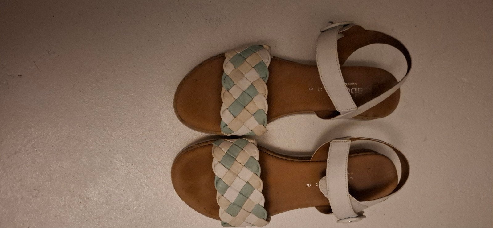 Gabor sandalen maat 9, Kleding | Dames, Wit, Overige typen, Gabor, Ophalen of Verzenden