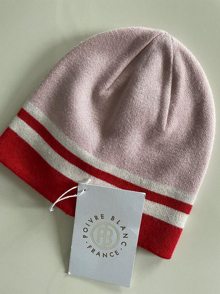 POIVRE BLANC wintersport beanie nieuw met kaartjes, Ophalen of Verzenden, Nieuw, Overige typen
