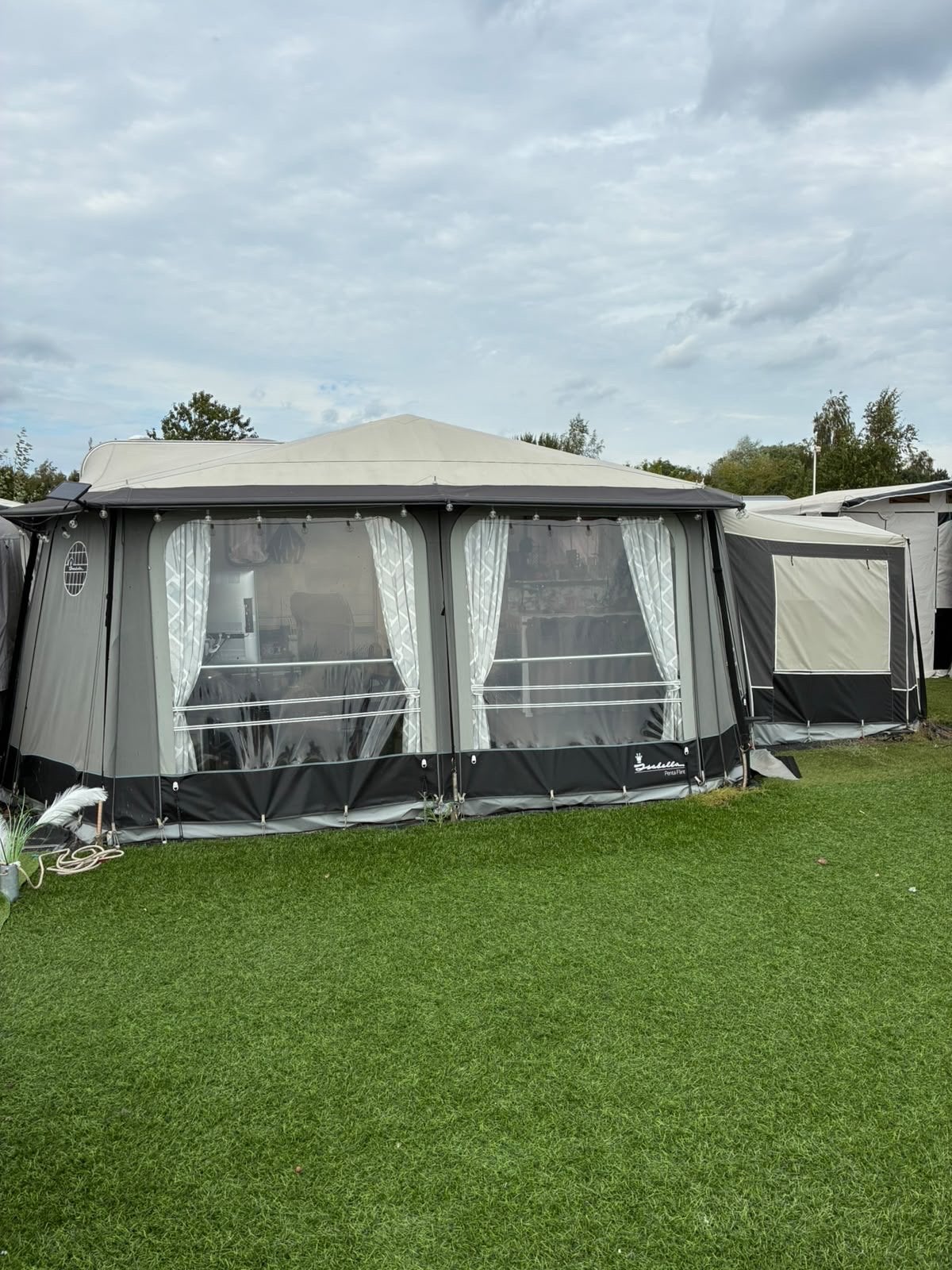 Isabella Penta Flint voortent - Zo goed als nieuw, Caravans en Kamperen, Ophalen, Zo goed als nieuw, Polyester, Isabella