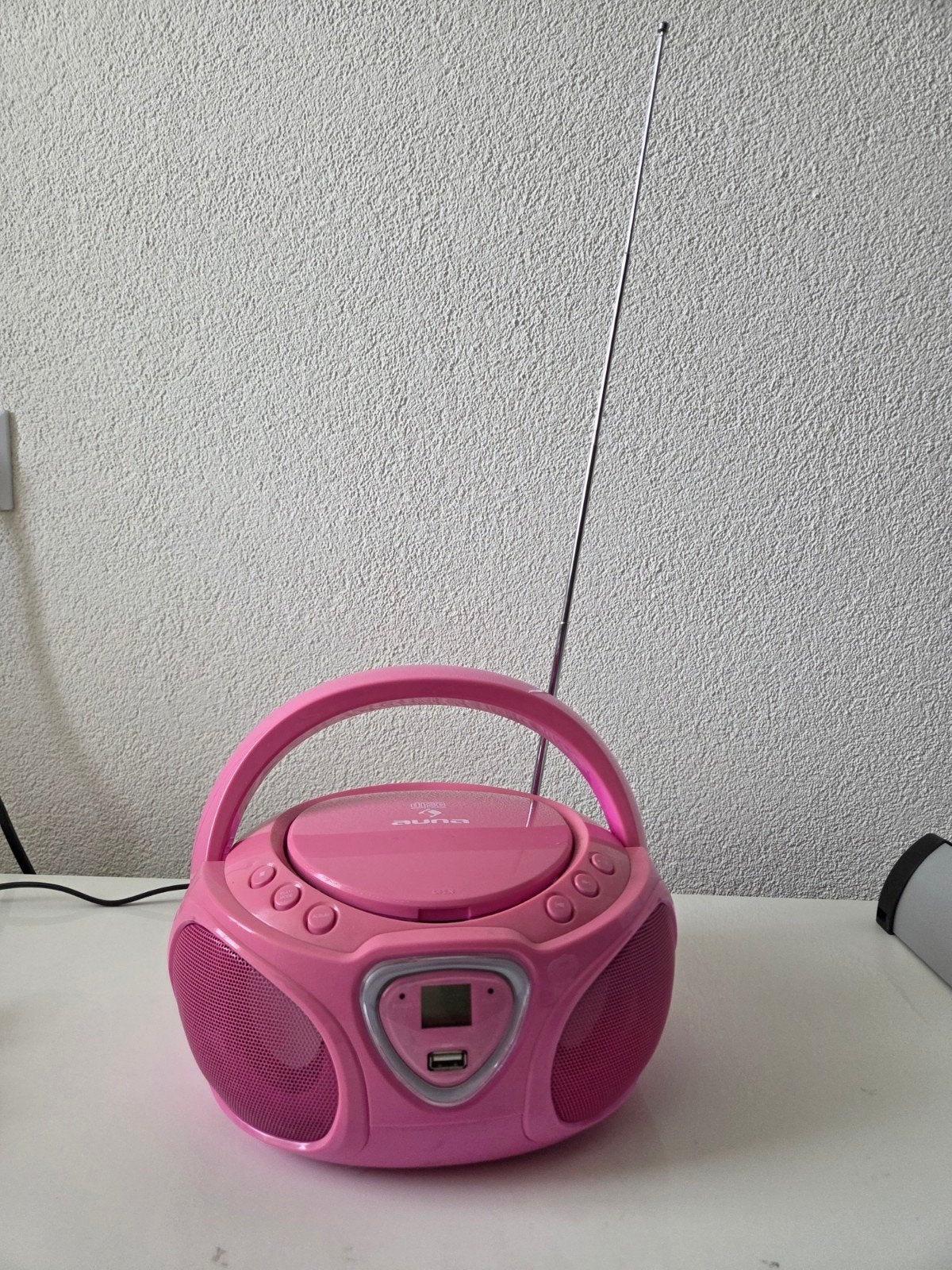 Roze Auna Boombox met CD-speler en Radio, Ophalen