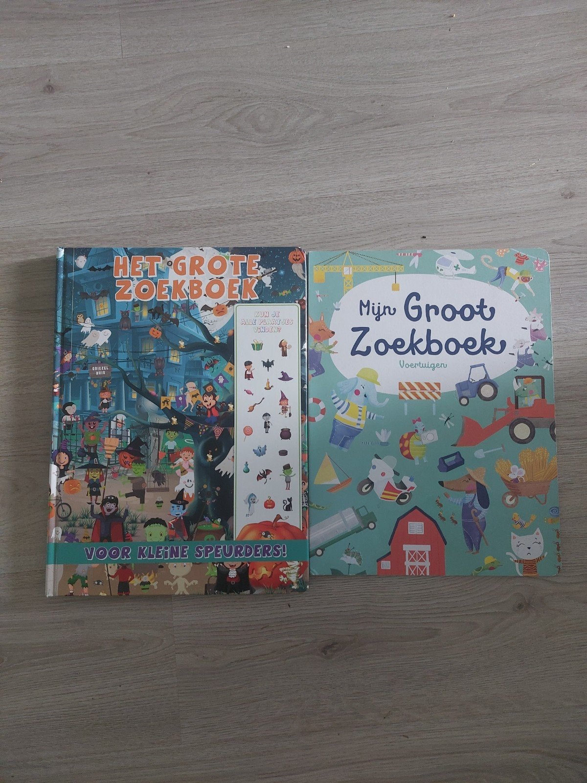 Het Grote Zoekboek & Mijn Groot Zoekboek Voertuigen moet weg, Ophalen, Zo goed als nieuw, Onbekend, Non-fictie