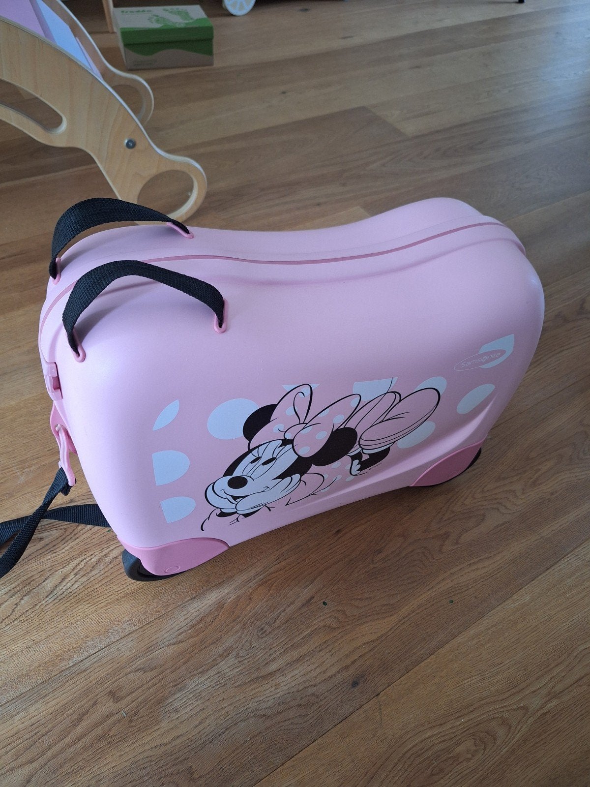 Samsonite Minnie Mouse kinderkoffer met wieltjes, Wieltjes, Gebruikt, Hard kunststof, Minder dan 50 cm