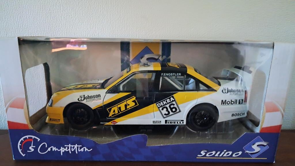 Opel Omega DTM ATS, Hobby en Vrije tijd, Modelauto's | 1:18, Ophalen of Verzenden, Nieuw, Auto, Solido