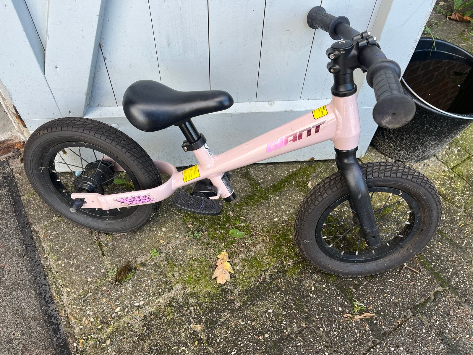 Giant loopfiets roze - perfect voor de kleintjes!, Fietsen en Brommers, Ophalen, Gebruikt, Minder dan 16 inch