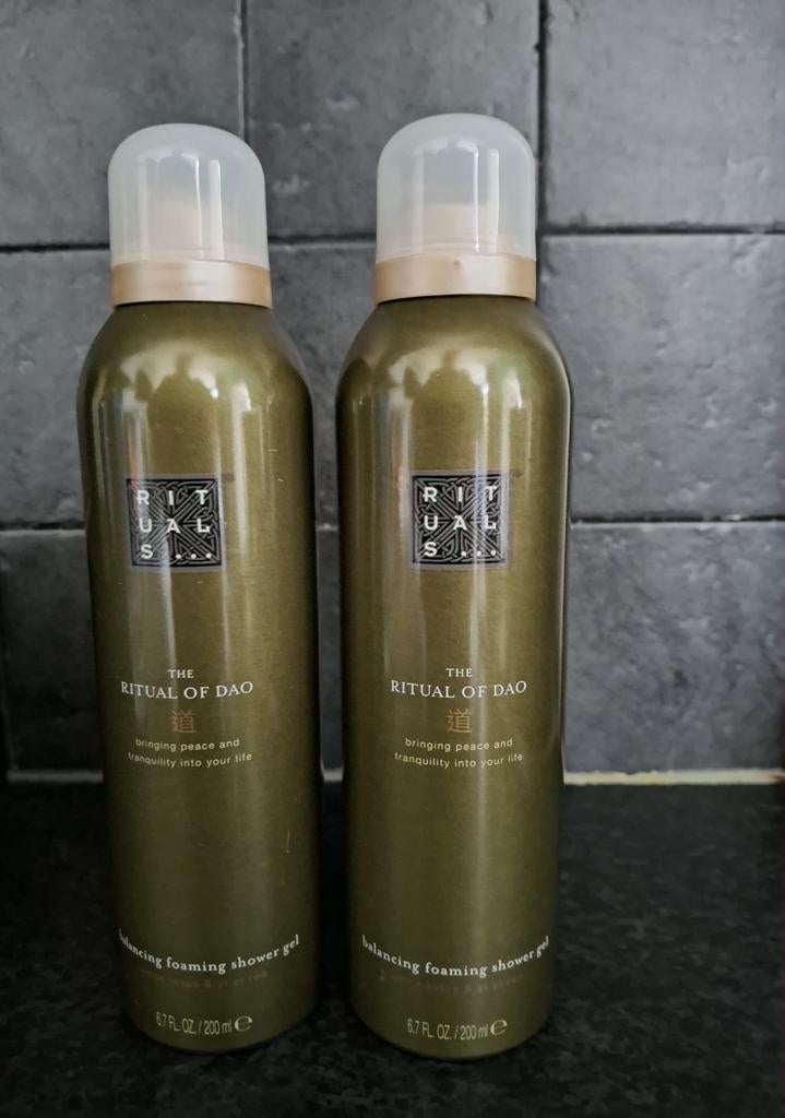 2 x Heerlijke douche gel Rituals Dao. Nieuw ! Samen voor:, Ophalen of Verzenden, Nieuw, Bad & Douche