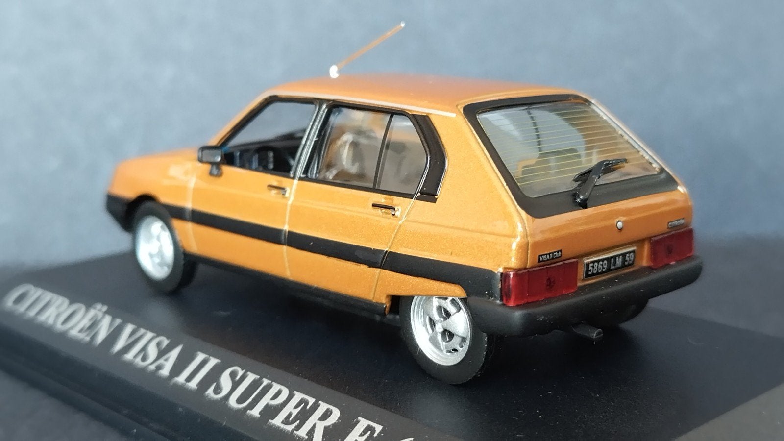 Citroen Visa Super E 1981 1:43 Altaya ixo Pol, Overige merken, Auto, Verzenden, .