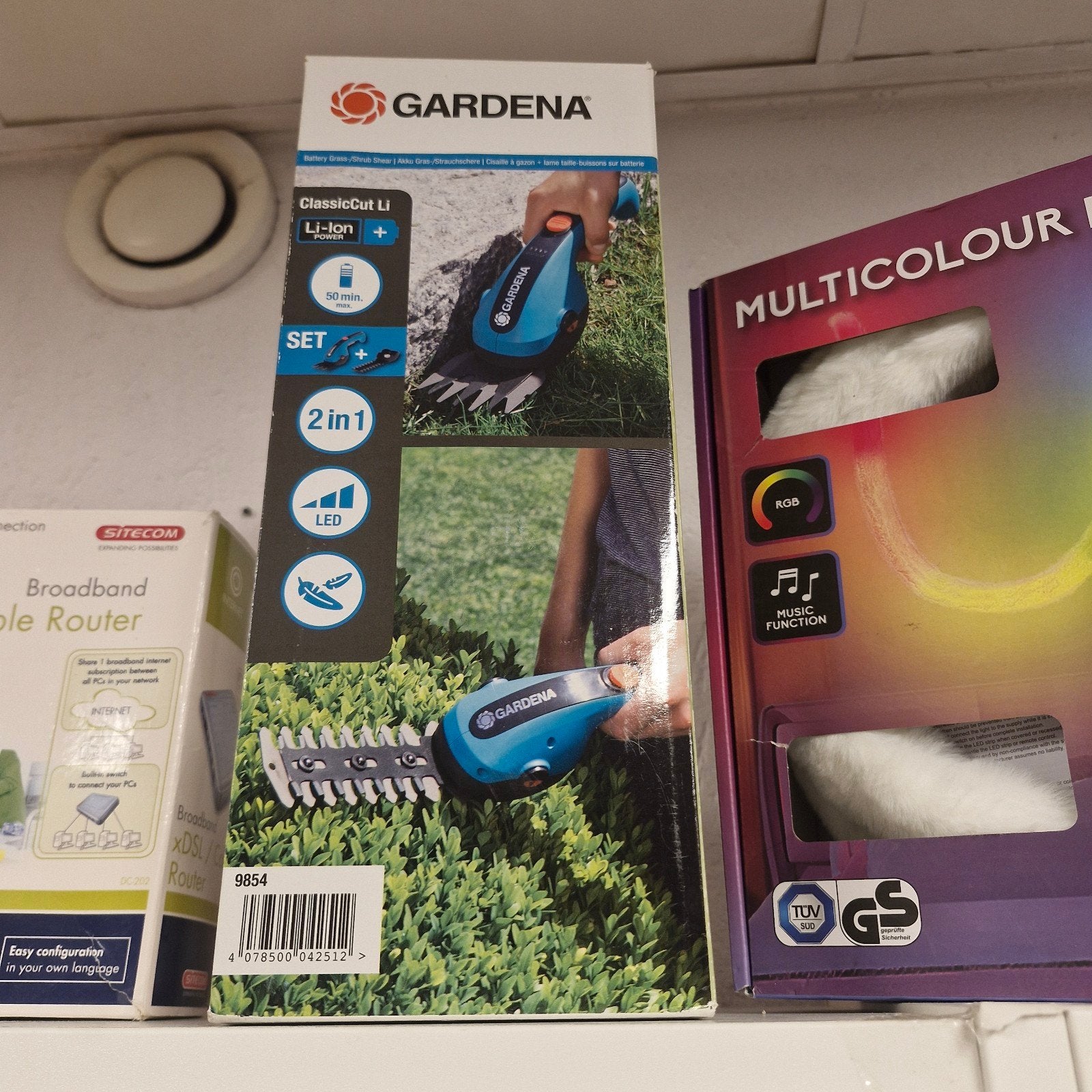 GARDENA ClassicCut Li 2-in-1 Accu Gras- en Buxusschaar, Tuin en Terras, Ophalen of Verzenden, Nieuw, Accu, GARDENA
