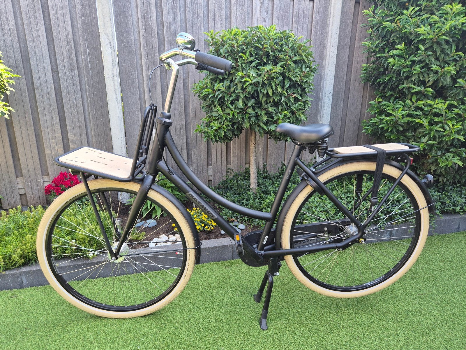 Batavus Packd 3 zwart matte damesfiets, als nieuw!!!, Ophalen of Verzenden, Zo goed als nieuw