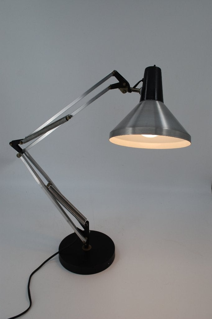 Vintage HALA architectenlamp jaren '60, Huis en Inrichting, Lampen | Tafellampen, Ophalen, Bureaulamp, Gebruikt, Overige merken