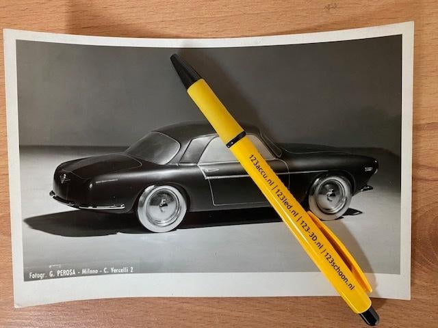 Alfa Romeo 1900 Supersprint/Type 55 2+2 coupé - Persfoto, Alfa Romeo, Ophalen of Verzenden, Zo goed als nieuw, Carrozzeria Touring - Alfa Romeo