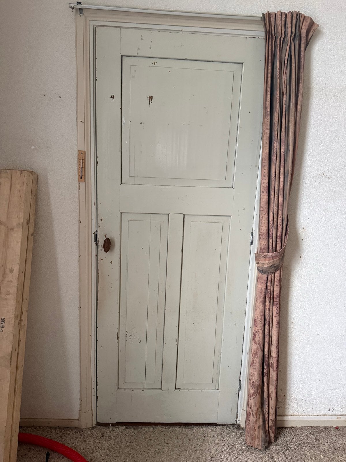 Paneel deur 1900 jaren huis, Ophalen, Gebruikt, 80 tot 100 cm, Binnendeur