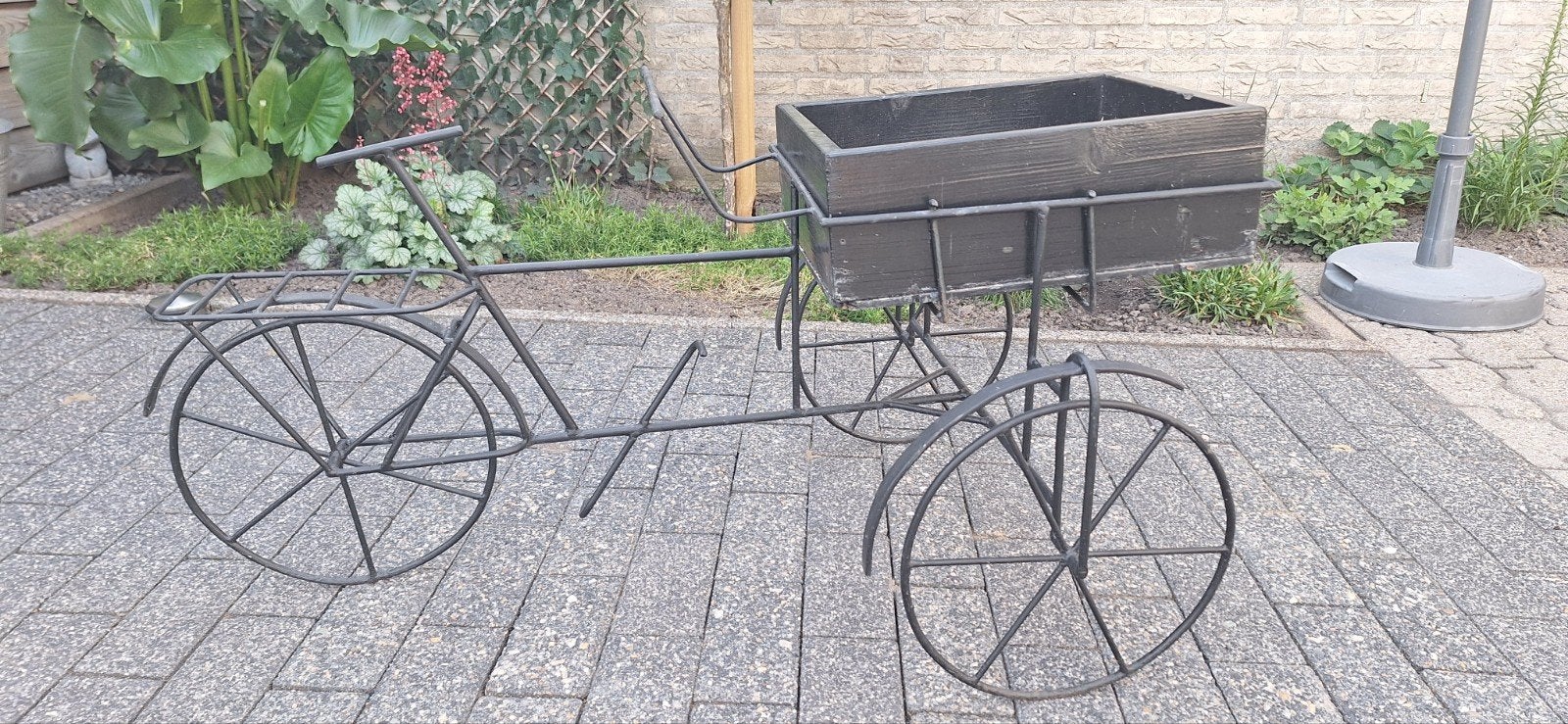 Te Koop: Plantenbak Fiets (Kleur Zwart), Ophalen