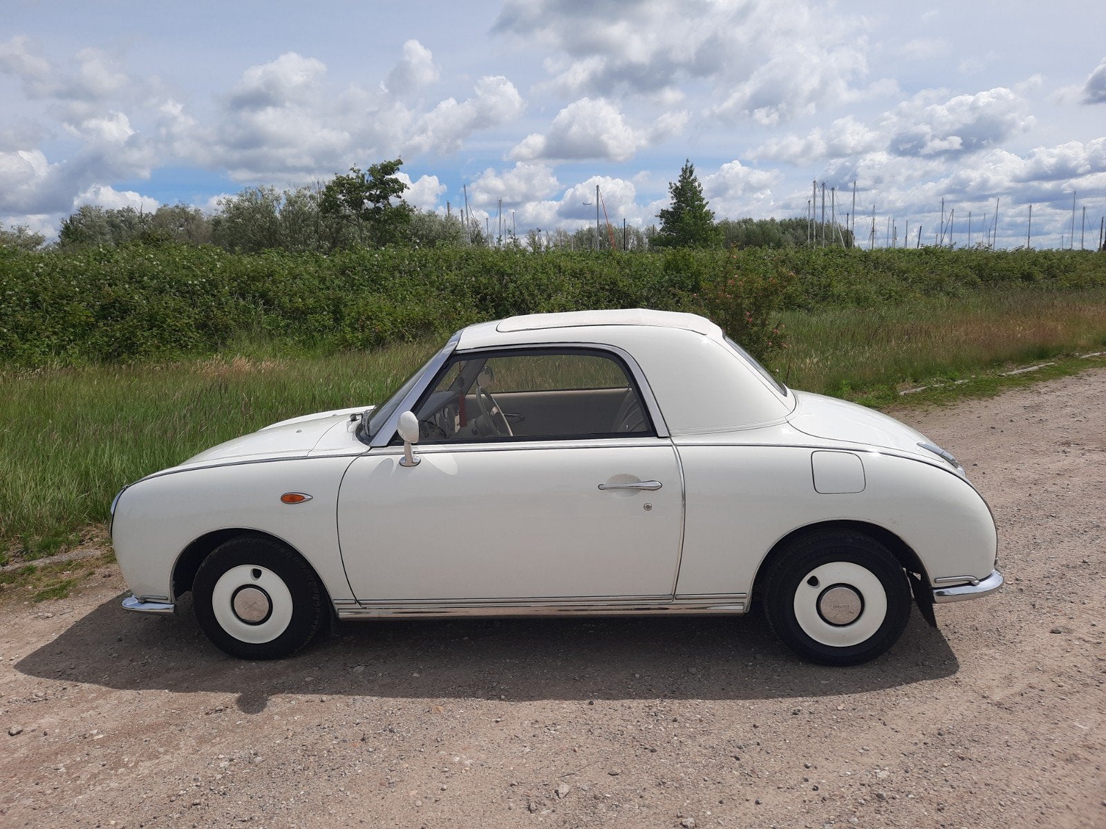 Nissan Figaro 1991 wit, foto 6
