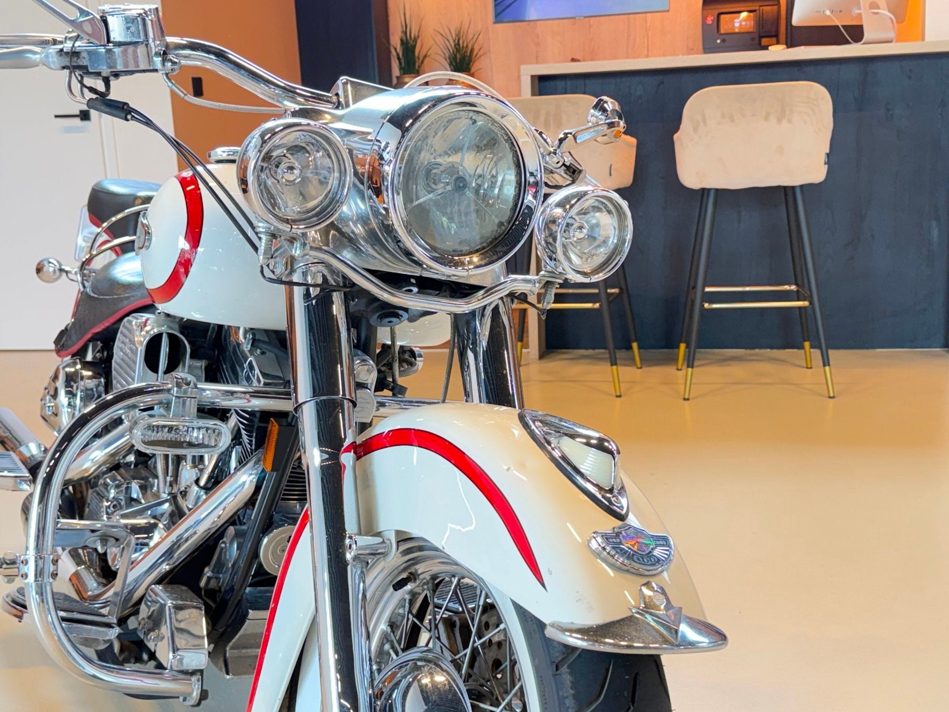 Harley Davidson Chopper FLSTS Heritage Evo 1999, 1338 cc, Chopper, Bedrijf, Meer dan 35 kW