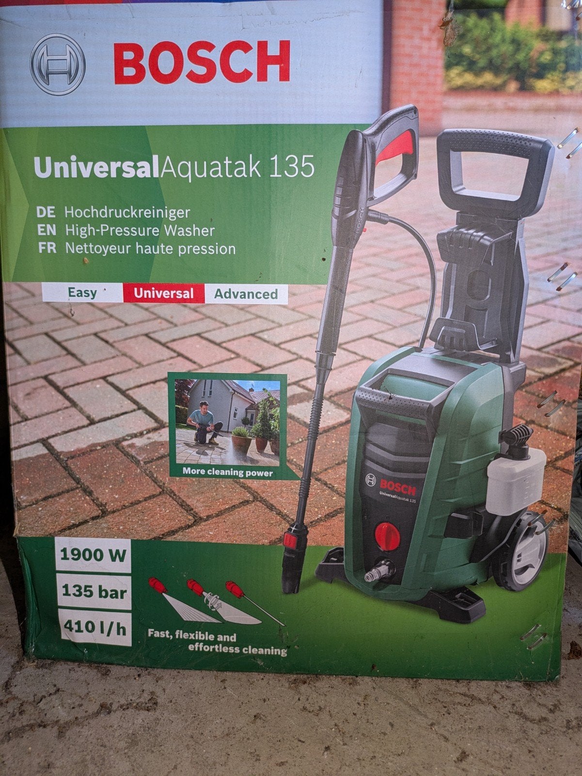 Bosch UniversalAquatak 135 Hogedrukreiniger, Tuin en Terras, Ophalen of Verzenden