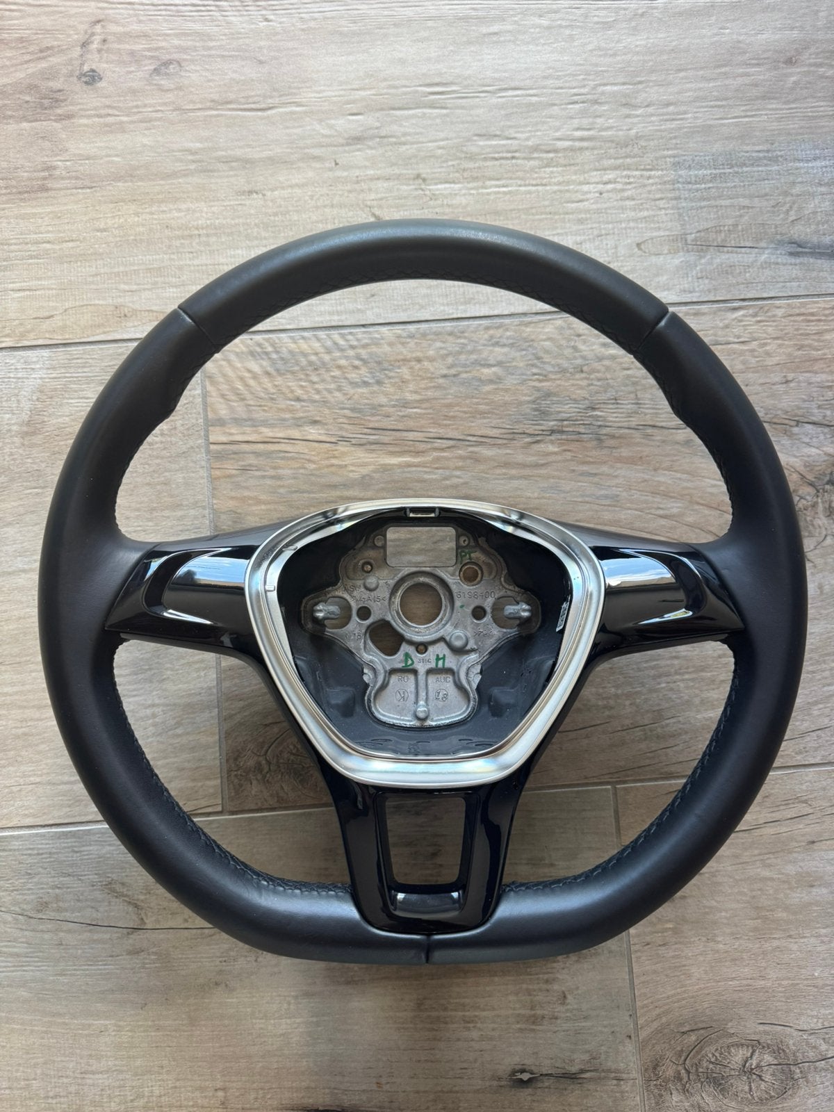 2019 Leren vw up stuurwiel,heel netjes  .Origineel, Ophalen of Verzenden, Gebruikt, Volkswagen