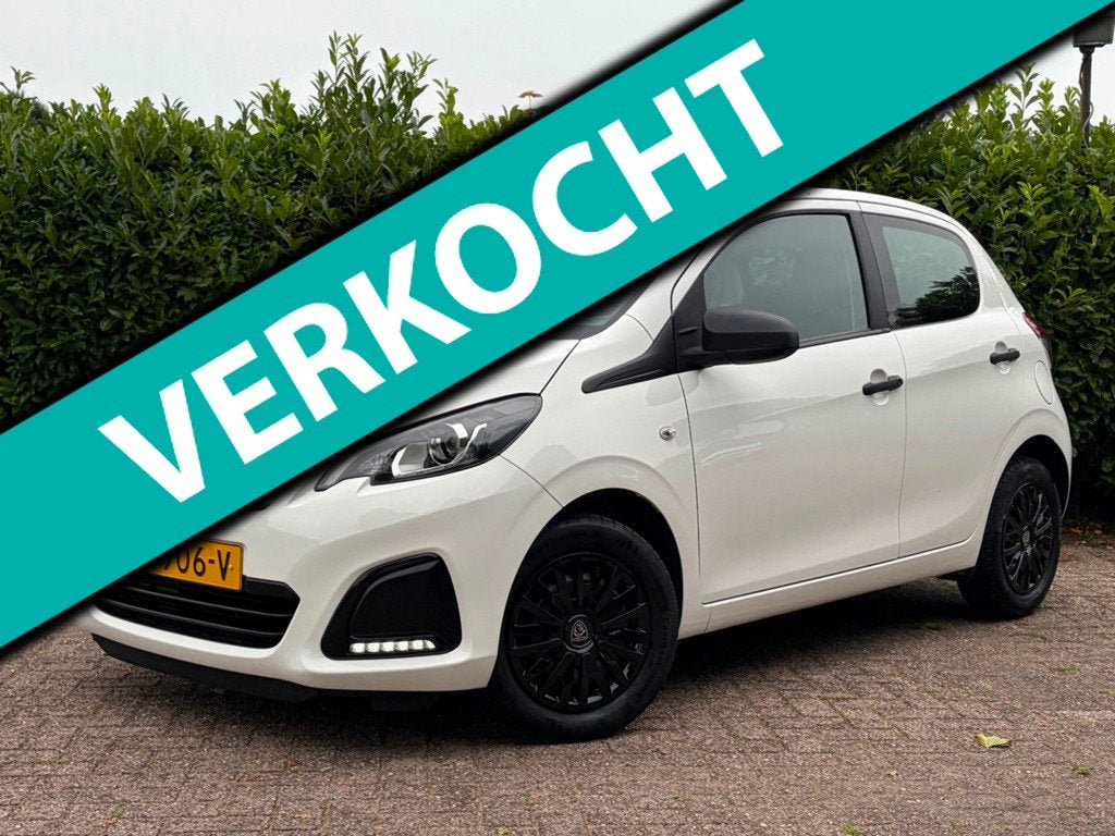 Peugeot 108 1.0 e-VTi Access / Led/ bluetooth / 5-deurs / NA, Auto's, Peugeot, Voorwielaandrijving, Gebruikt, Euro 6, 4 stoelen