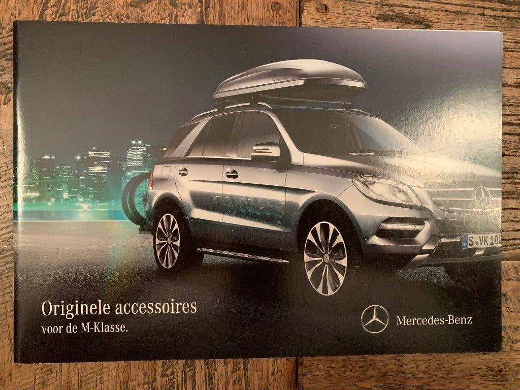 Folder Mercedes-Benz M-klasse W166 Accessoires 2011, Nieuw, Mercedes-Benz, Mercedes, Ophalen of Verzenden