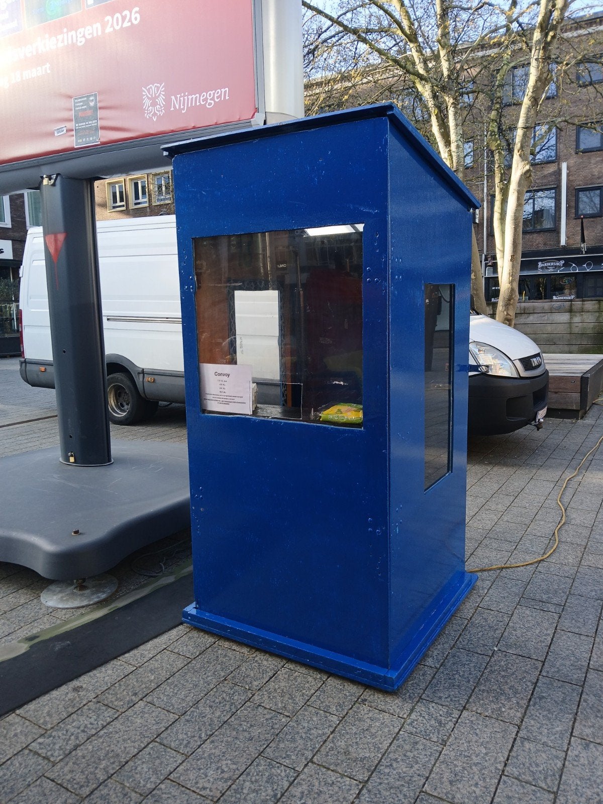 Kermis Kassahokje / Opbouwkassa, Ophalen