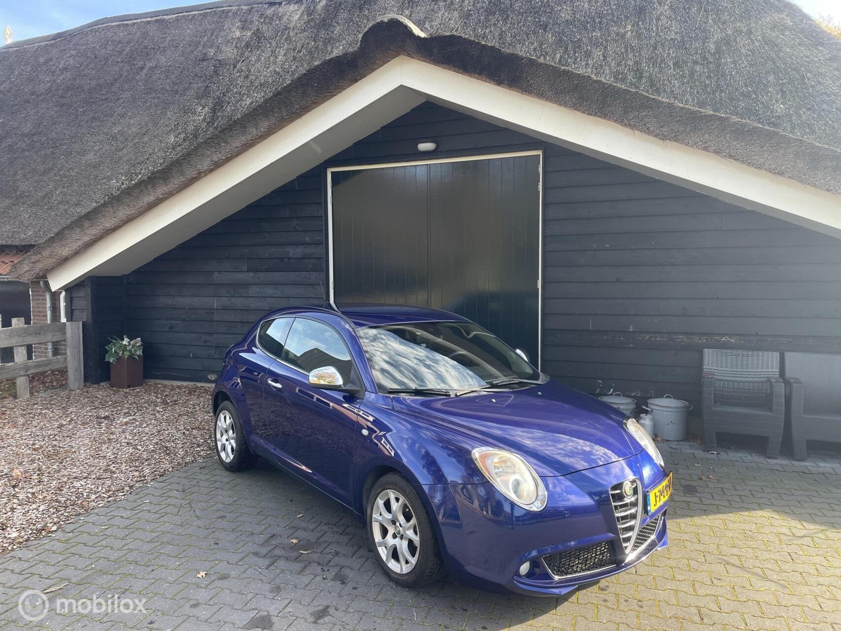 Alfa Romeo MiTo 1.4 T Progression Automaat, Airco, Auto's, Euro 5, Zwart, 4 cilinders, 49 €/maand