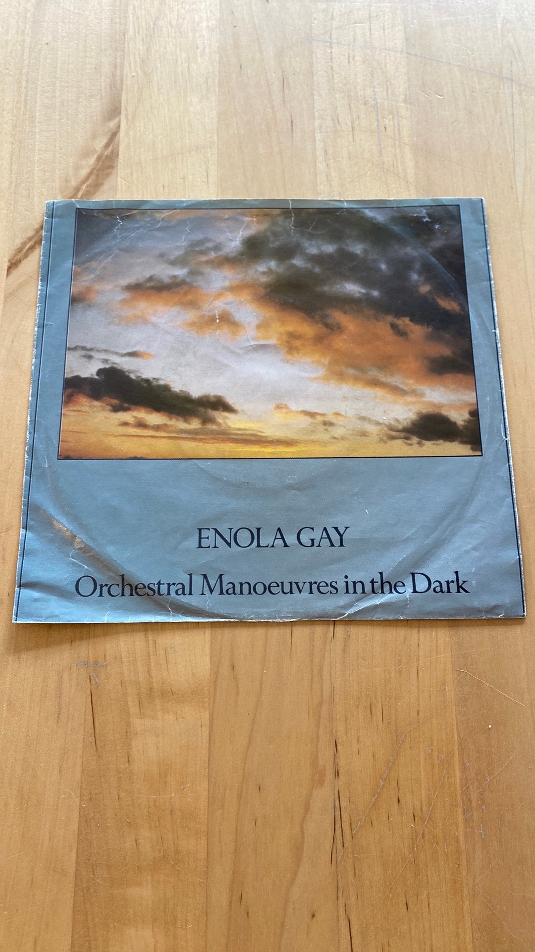Vinyl single OMD - Enola gay, Cd's en Dvd's, Vinyl Singles, Ophalen of Verzenden, Gebruikt, Pop