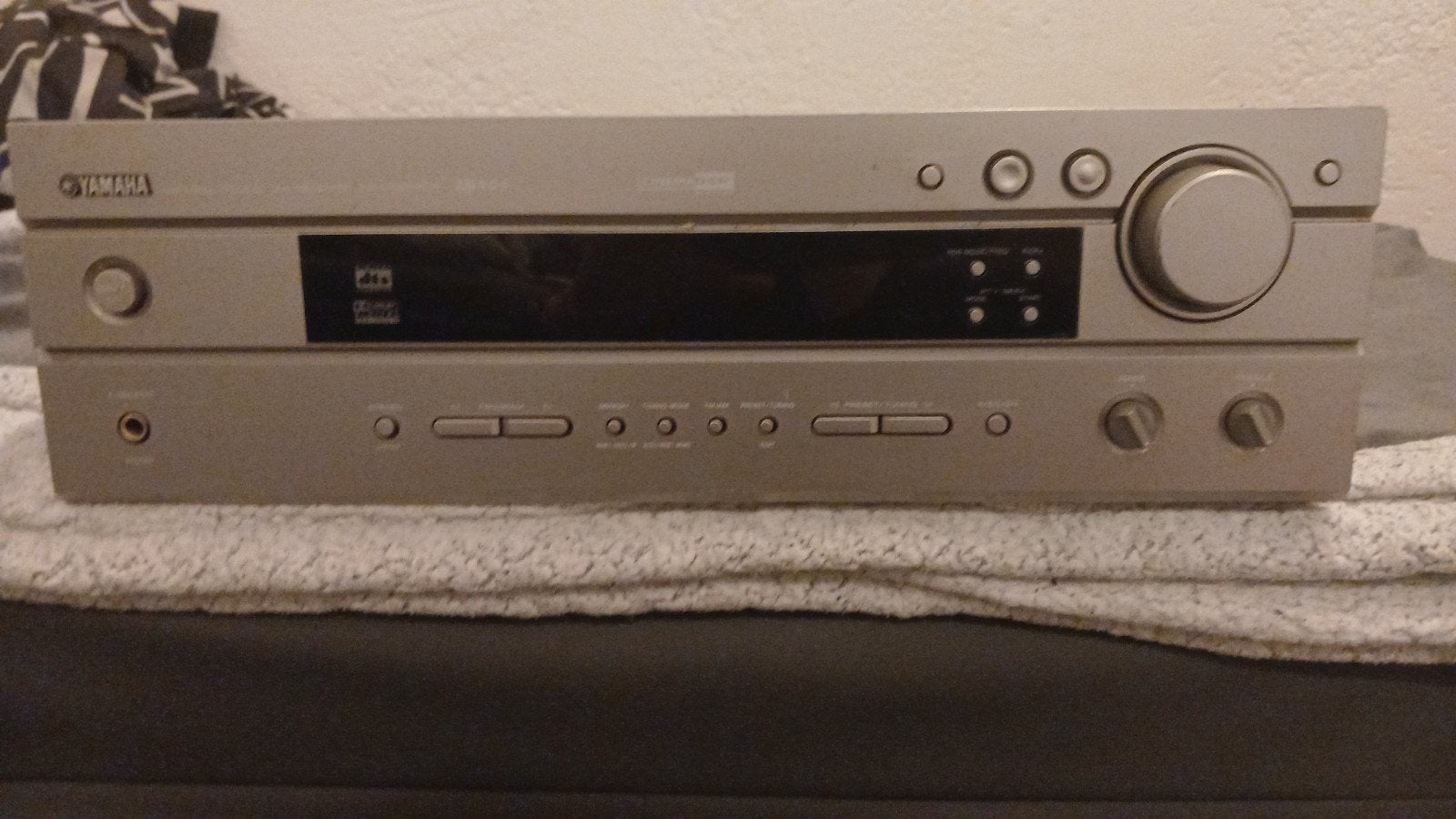 Yamaha AV Receiver RX-V430RDS (Zilver) - Vraagprijs €150 (Be, Ophalen of Verzenden, Gebruikt