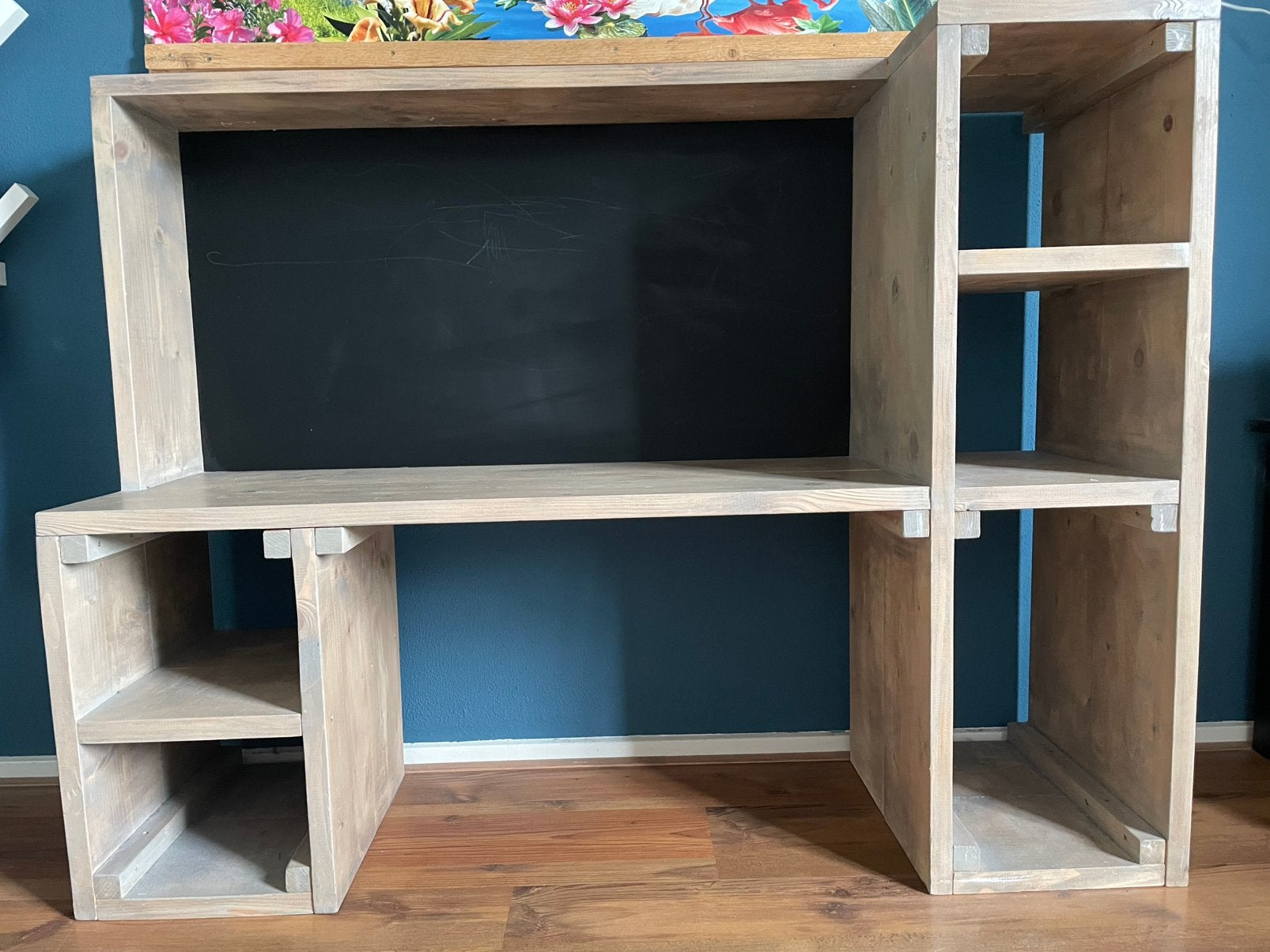 Steigerhouten speeltafel / bureau, Ophalen, Gebruikt