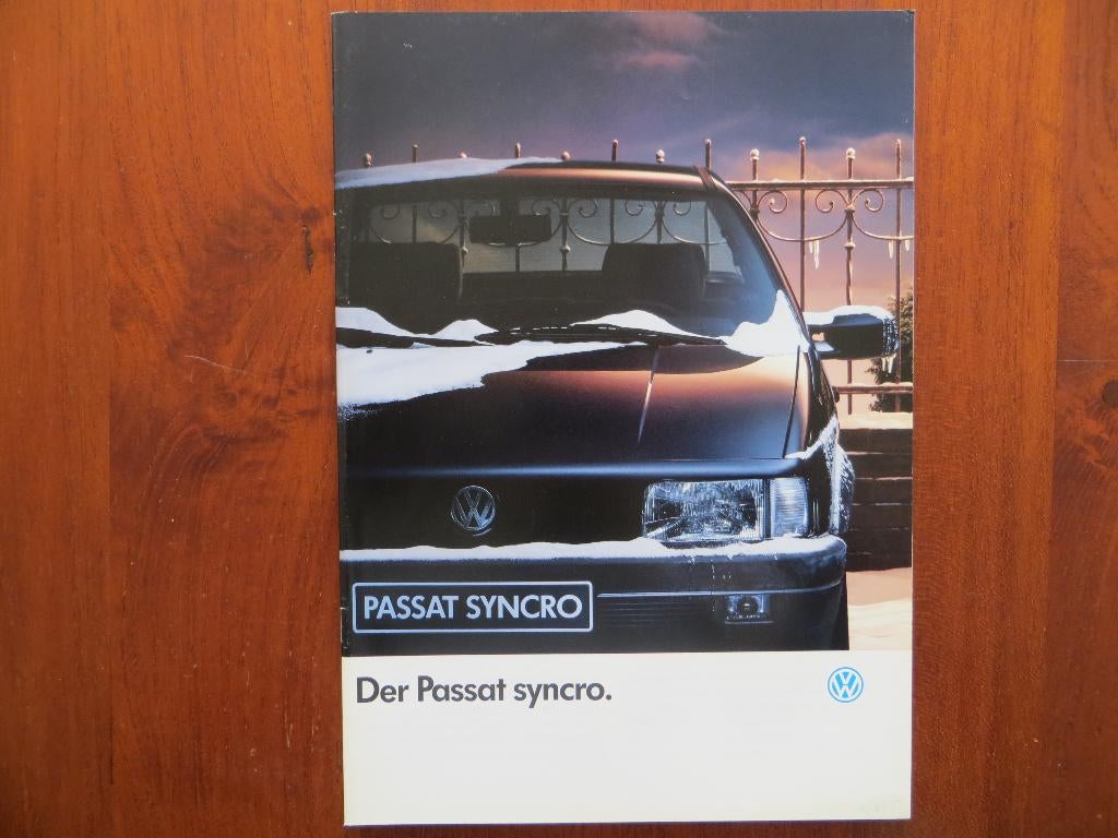 Volkswagen Passat syncro (aug. 1991), Ophalen of Verzenden, Nieuw, Volkswagen