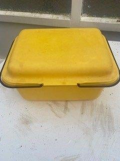 Opbergbox, CURVER, geel, Doe-het-zelf en Verbouw, Gereedschapskisten, Ophalen, Gebruikt