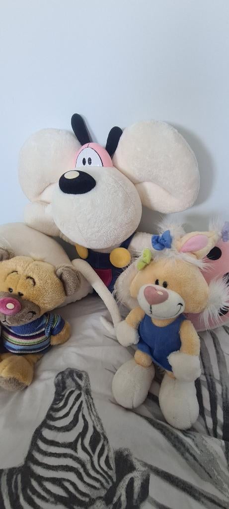 Diddl knuffels origineel, Verzamelen, Diddl, Ophalen, Diddl, Gebruikt, Knuffel