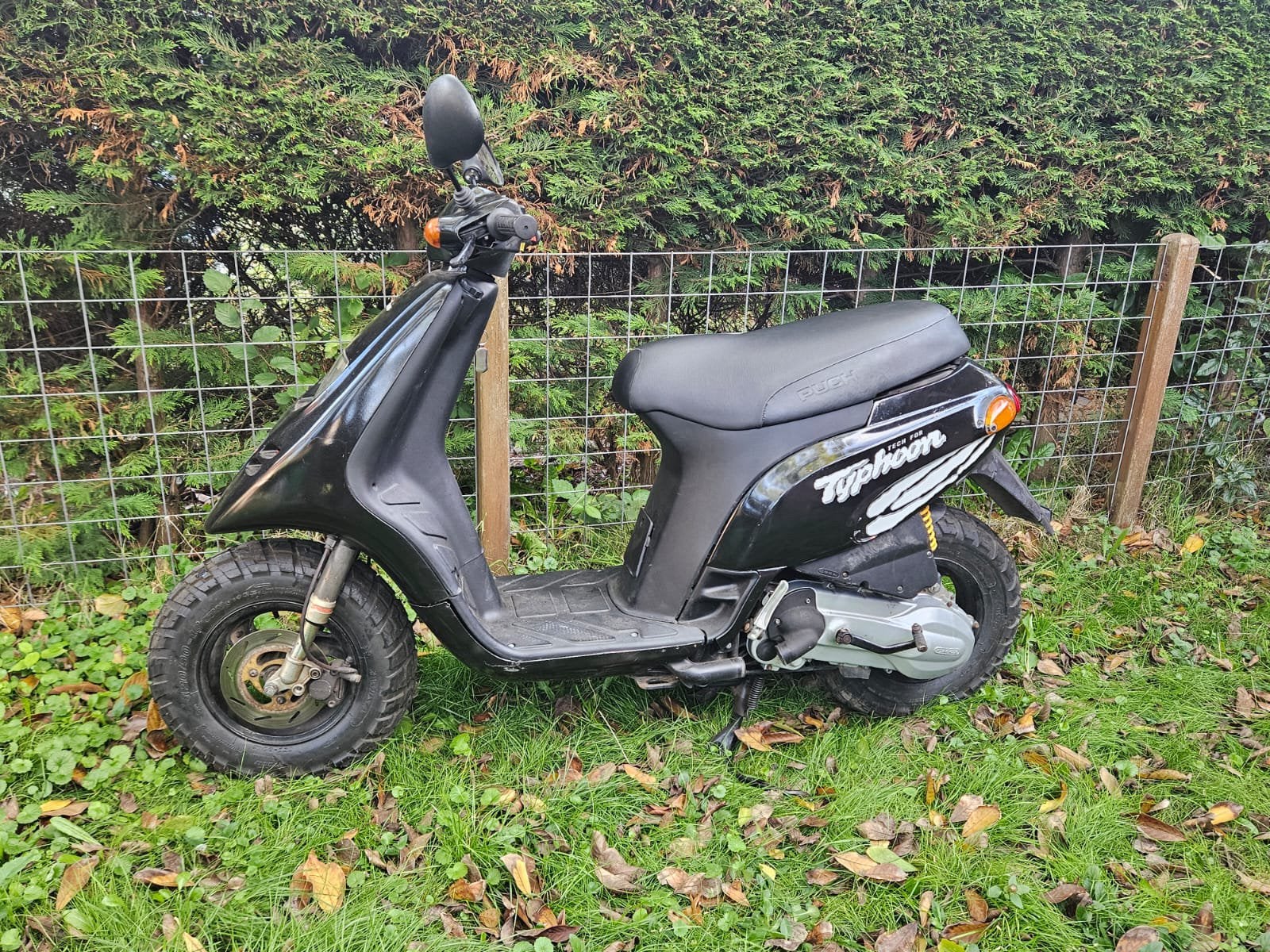 Piaggo Typhoon 125cc motorscooter, Ophalen of Verzenden, Zo goed als nieuw, Tweetakt, Piaggio