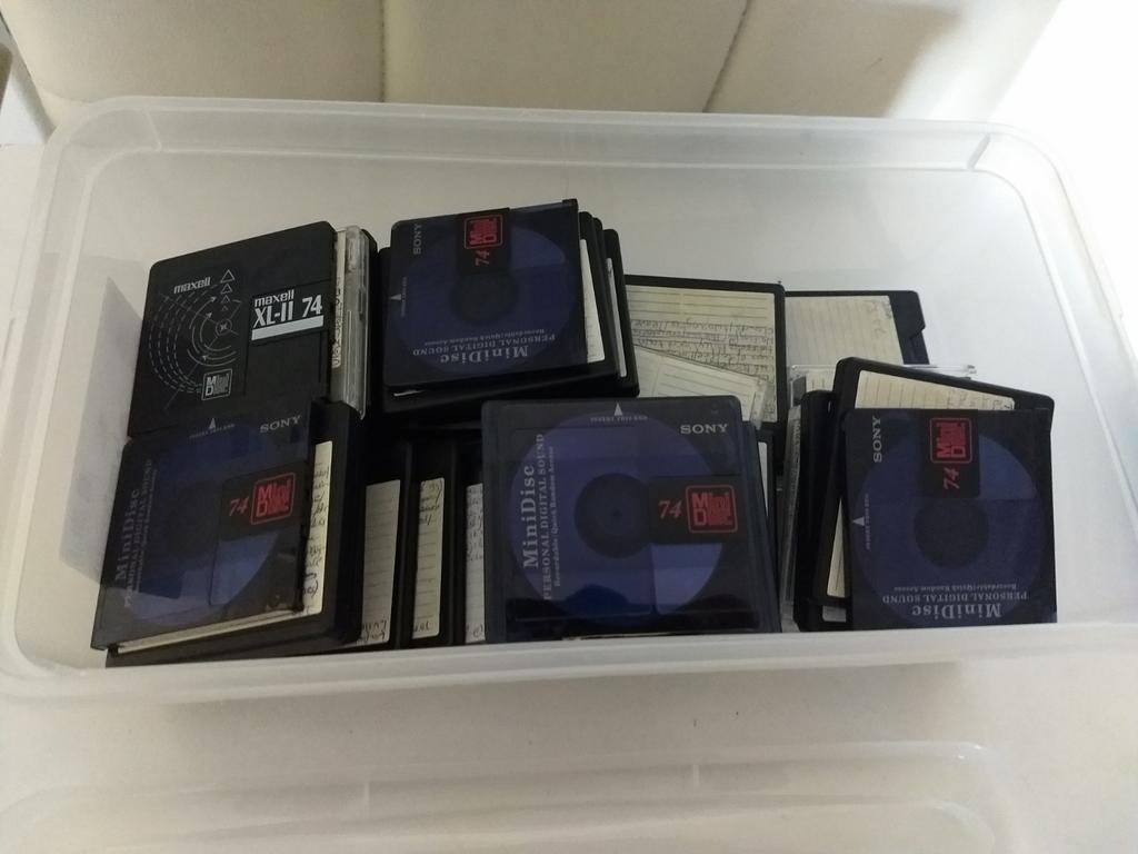 40 Minidisc Muziek schijfjes, Audio, Tv en Foto, Walkmans, Discmans en Minidiscspelers, Ophalen