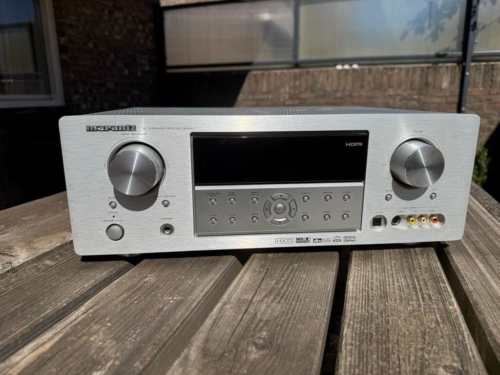 Marantz SR5001 AV Receiver met afstandsbediening, Marantz, Overige systemen, Ophalen of Verzenden, Zo goed als nieuw