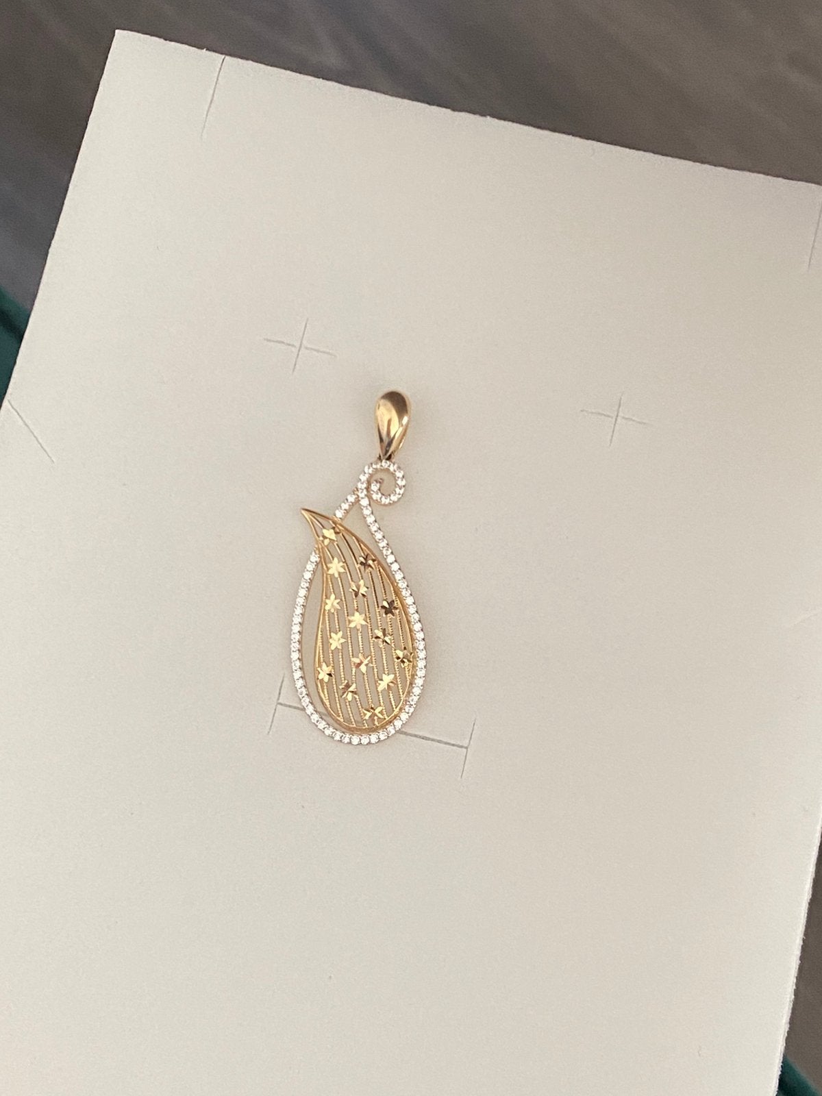 14 karaat gouden hanger 585 goud, Sieraden, Tassen en Uiterlijk, Kettinghangers, Ophalen of Verzenden, Nieuw, Goud, Goud