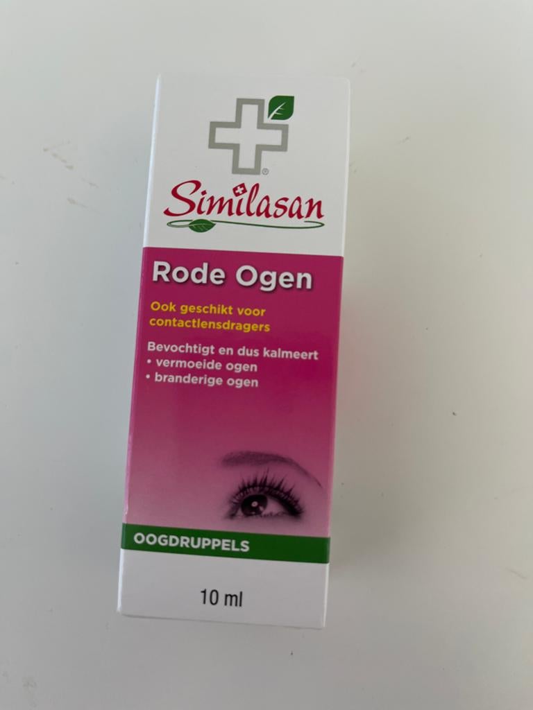 Similasan Rode Ogen Oogdruppels 10 ml - Ongeopend, Ophalen of Verzenden, Nieuw, Overige typen