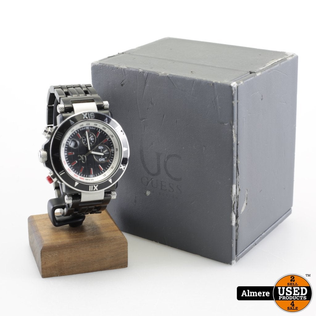 GUESS GC 47000G Chronograaf Zwart (LEES OMSCHRIJVING), Guess, Gebruikt, Support@guess.com, 1444 South Alameda St
Los Angeles, CA 90021
USA