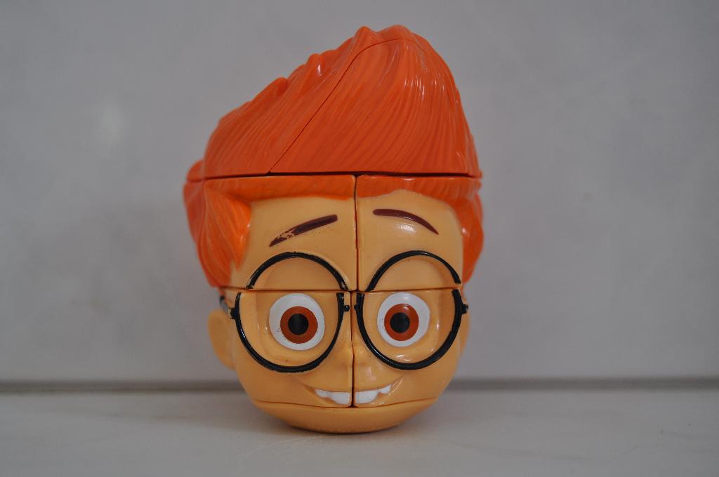 Kubus Puzzel Figuur 8 cm Jimmy Neutron, Ophalen of Verzenden